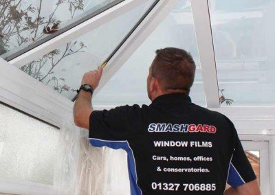 Clean and elegant - our conservatory window films enhance any roof