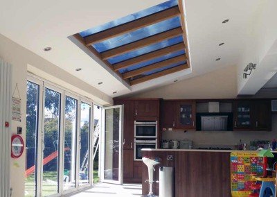 Keeping this kitchen cool yet still allowing natural light in